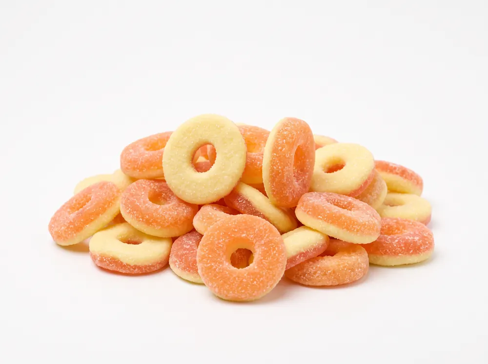 Peach Rings, Sugar-Coated — wholesale case